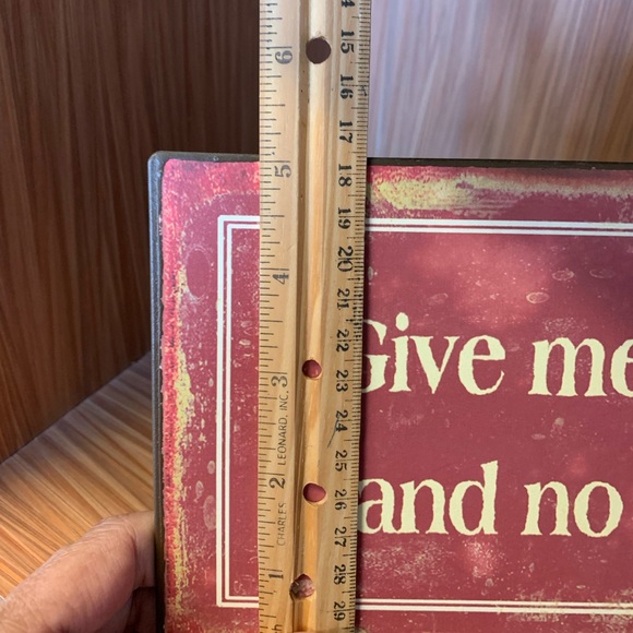 Metal Coffee Sign - Picture 4 of 4